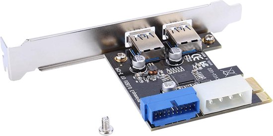 Adaptador de tarjeta PCI-Express a PCI para PC - Cablematic