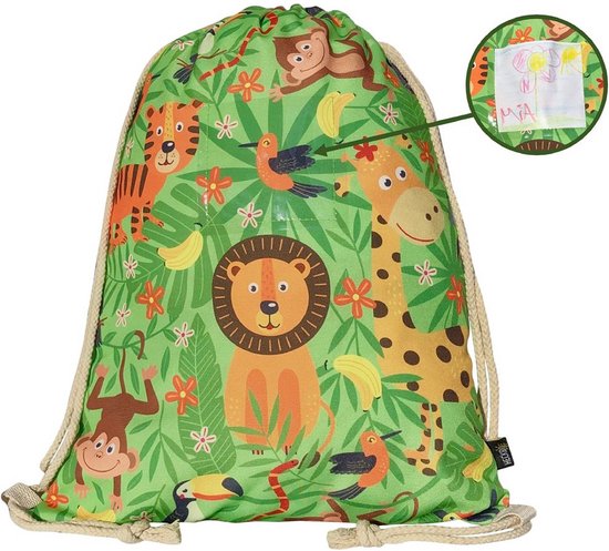 Gymtas - Jungle - Heckbo - Kindertas - Sport - Dieren