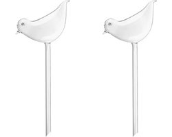 Waterdruppelaar Planten - vorm Vogel - Set van 3 Kunststof Druppelaars - 25cm Lengte - Genoeg water tijdens je vakantie