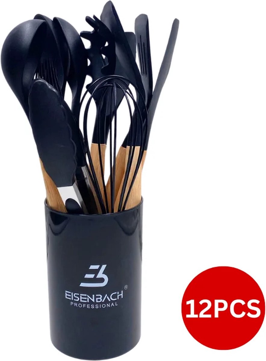 EisenbachA0022: 12-delige keukengereiset - Hout