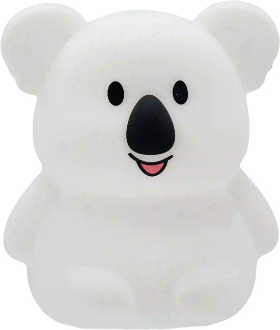 Nachtlamp - Nachtlampje - Kinderlampje - Babylampje - Nachtlamp Baby - Nachtlamp Kind - Slaaplampje - Oplaadbaar Nachtlampje - Siliconen Nachtlampje - Nachtlamp met Timer - Babykamer Lamp - Kinderkamer Lamp - Koala Nachtlampje - Koala Lamp van Luvy — afbeelding 2
