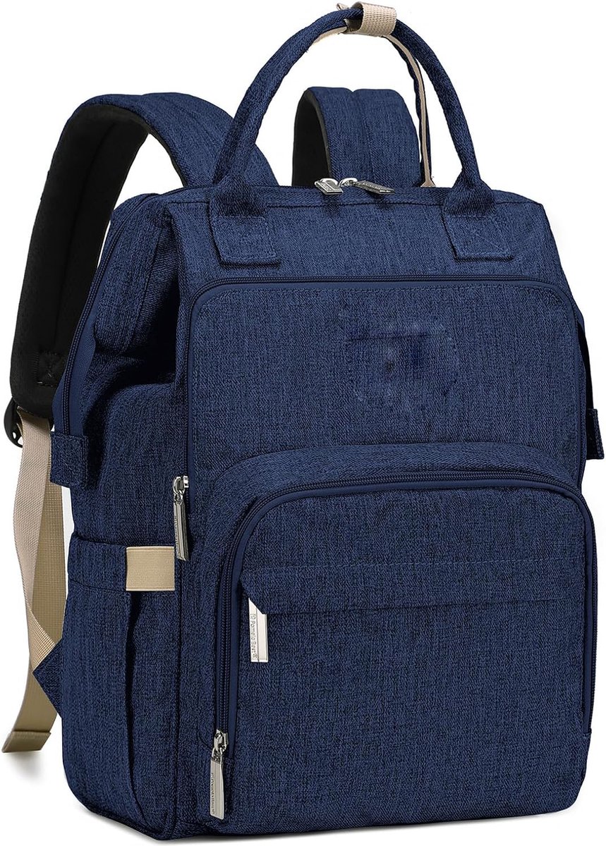 Goedkoopste Luiertas Rugzak - Multif Rugunctionele Verzorgingstas - Duurzame Baby Rugzak - Grote Capaciteit - Reistas voor Onderweg - Kobalt Blauw