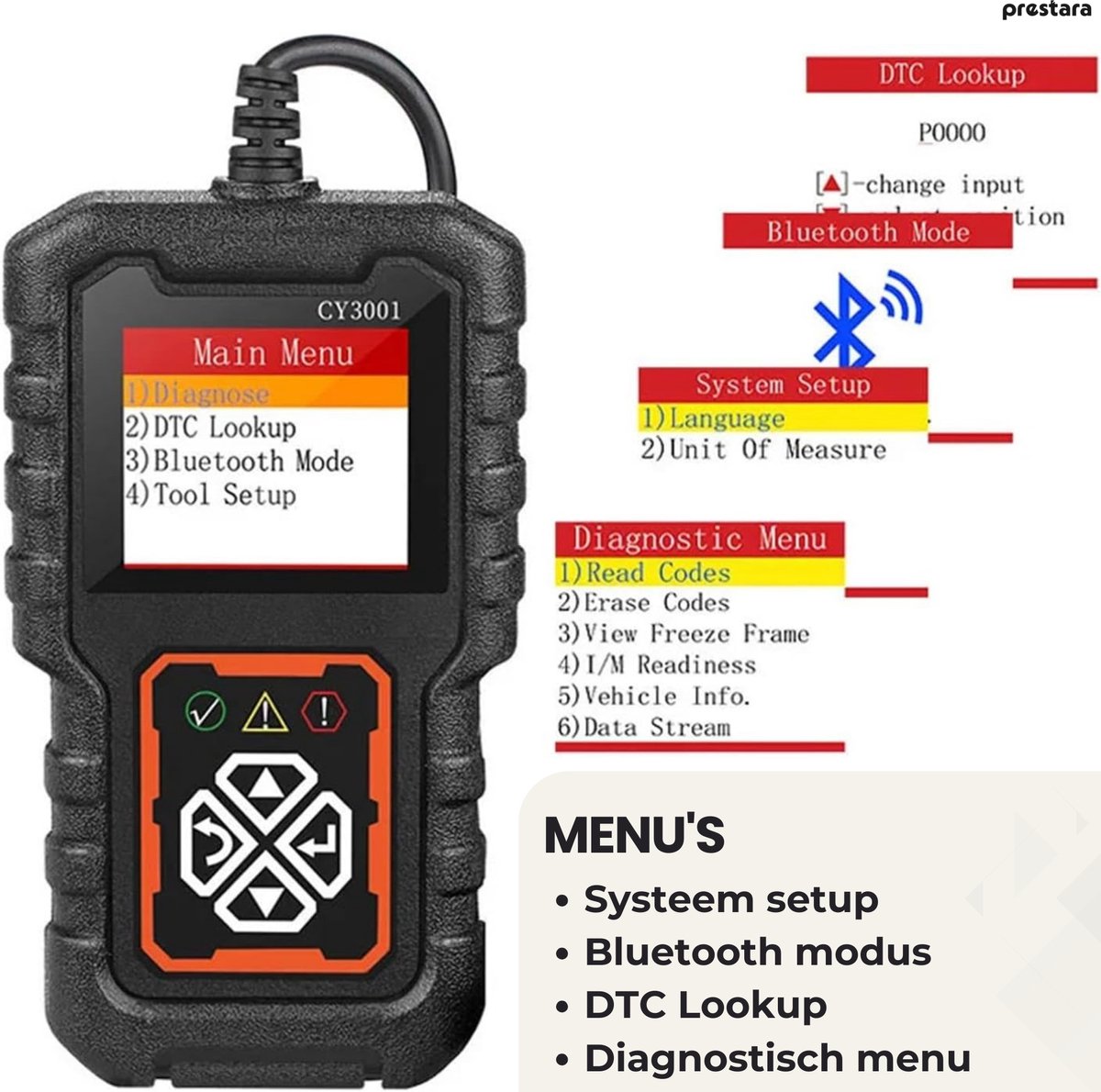 Prestara OBD2 Scanner thumbnail 6