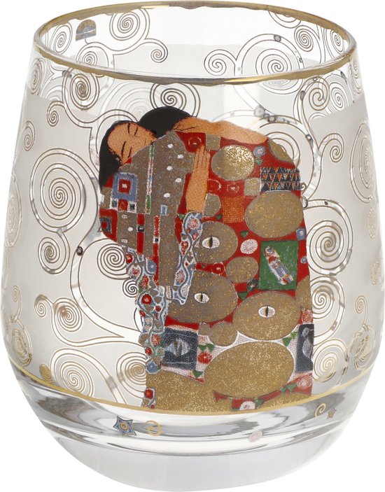 Piatto Dessert Goebel Il Bacio Di Klimt - Porcellana Fine Bone China Con Oro 21cm - 3