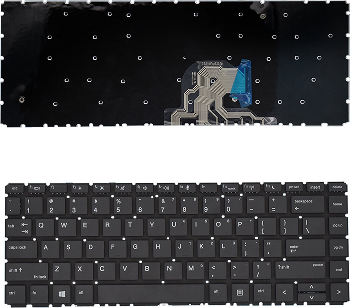 Notebook keyboard for HP ProBook 440 G6 440 G7 445 G6 Assemble