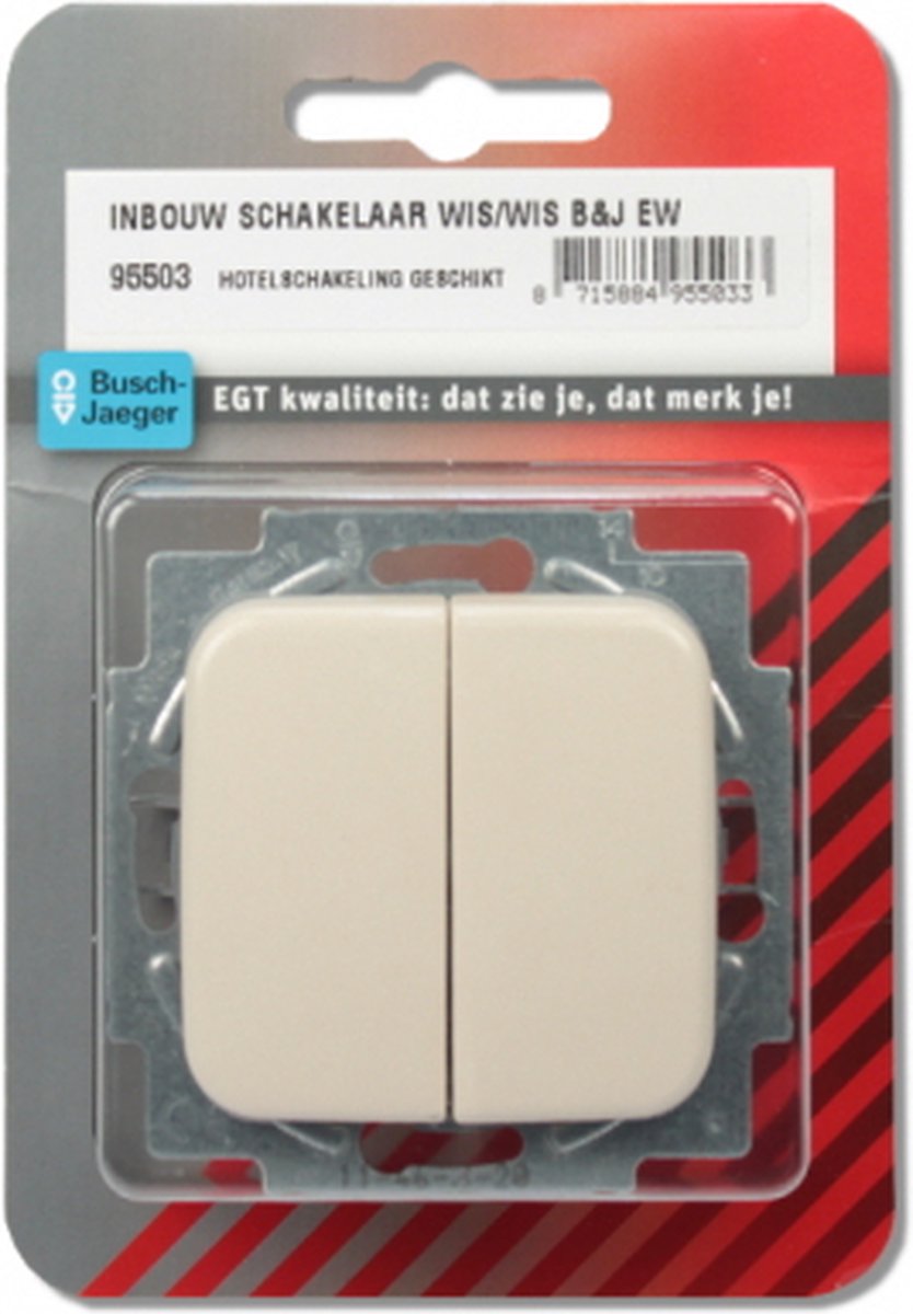 SCHAKELAAR WIS/WIS B&J REFLEX EW