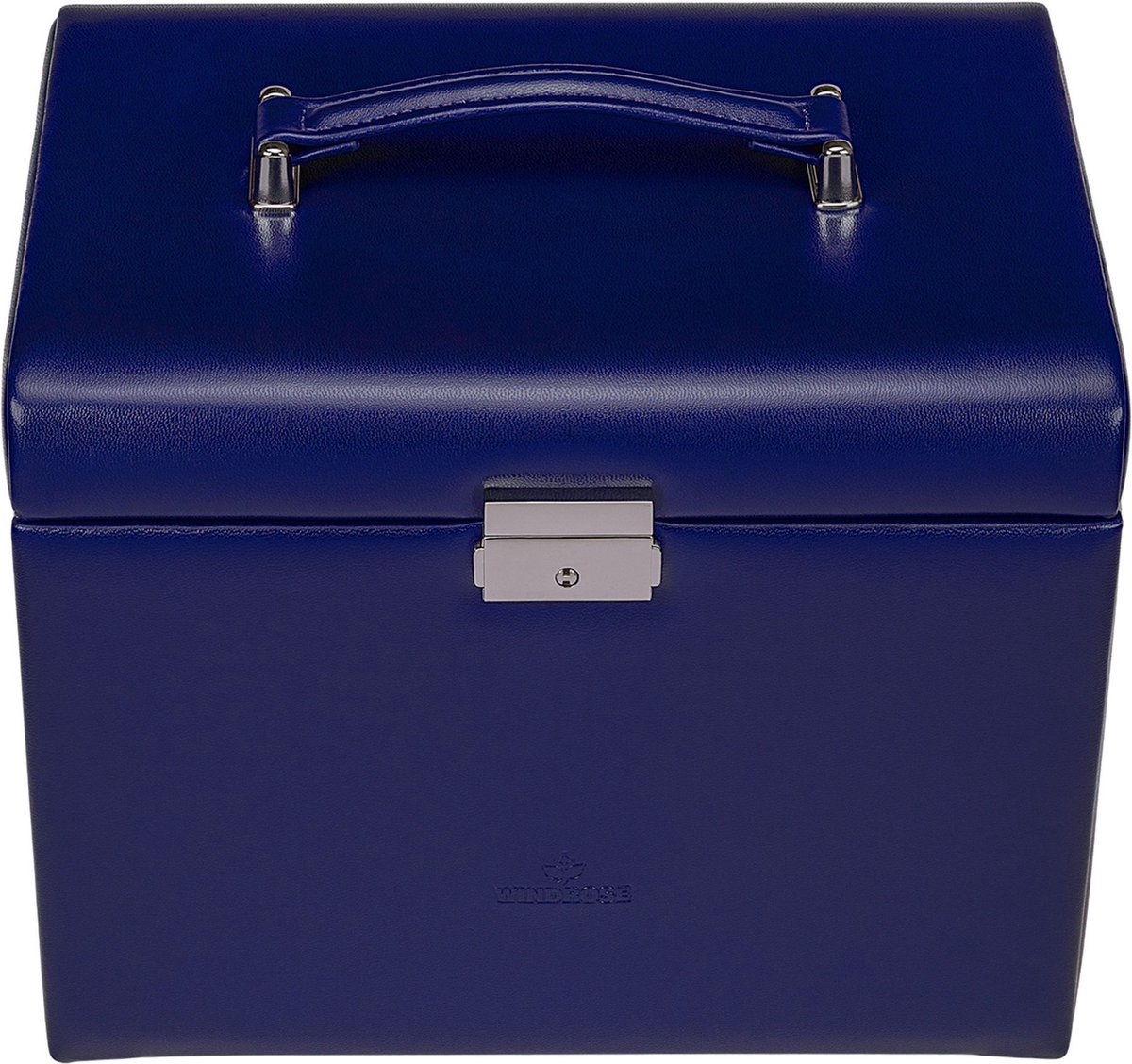 WINDROSE Sieradendoos Merino Moda Jewelry Box Dark Blue Donkerblauw