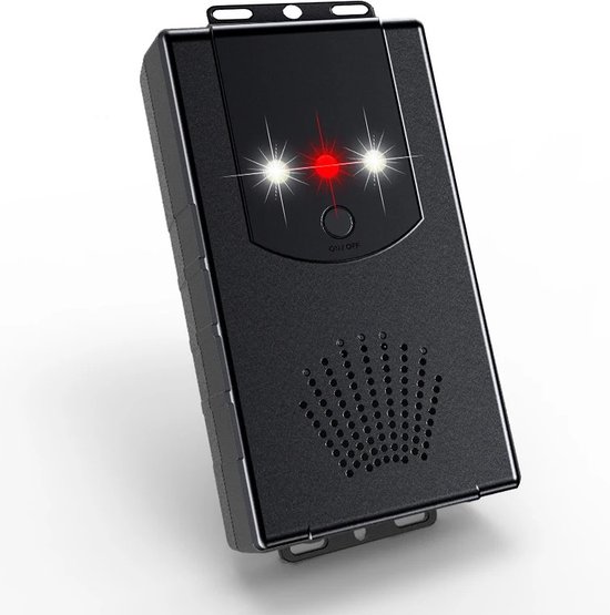 Fabriqué par le commerce Répulsif de martre de haute qualité sur l'alimentation et la batterie 12V - répulsif antiparasitaire - répulsif de souris - piège à rats - répulsif de martre de pierre Voiture - intérieur et extérieur