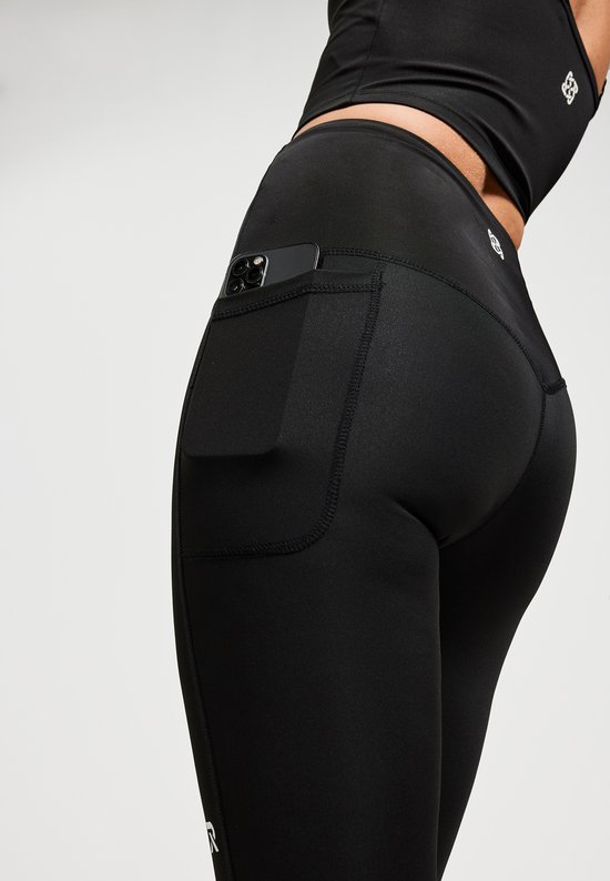 Redmax Sublime RMXYasmin - Sportlegging - Fitness Legging - Geschikt voor Fitness en Yoga - Corrigerend - Dry-Cool - Dames - Zwart - XL van Merkloos — afbeelding 4