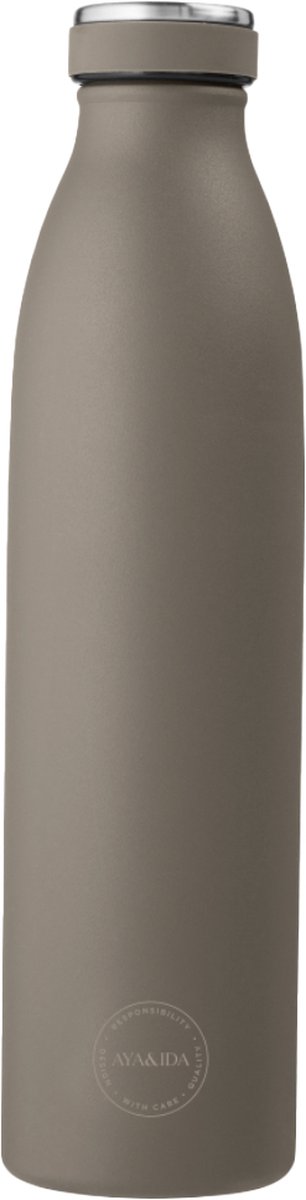 AYA & IDA - Drinking Bottle - Thermosfles - waterfles - 750ml - DRIFTWOOD