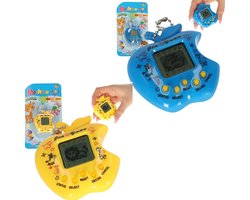 Machine Pet - Elektronisch kinderspel - Blauwe en Gele Appel - Virtueel Huisdier -Voor kinderen - Leuk cadeau - 2 stuks