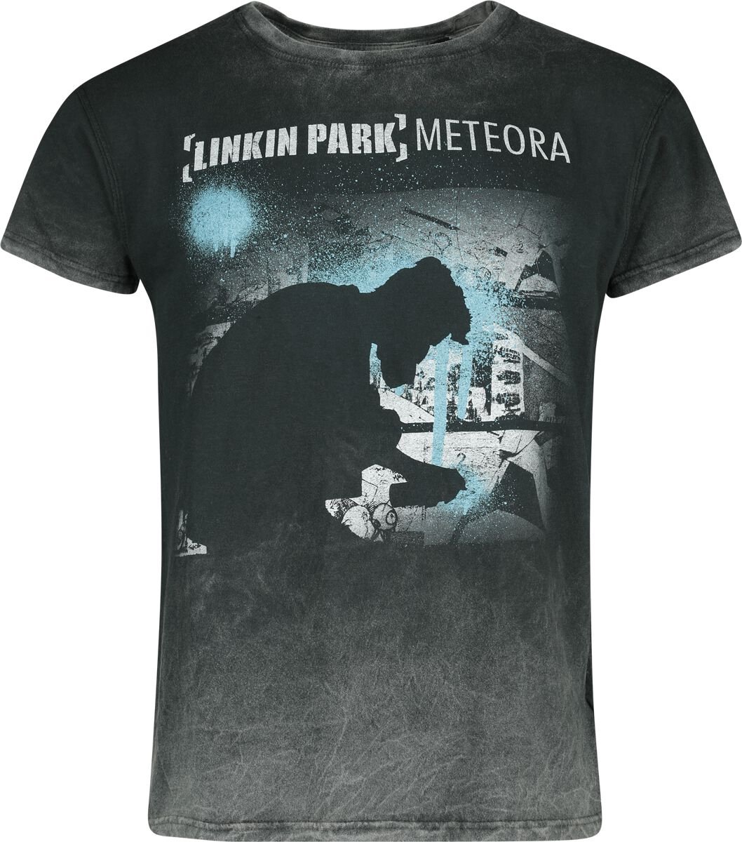 Linkin Park Drip Collage Heren T-shirt - grijs - S