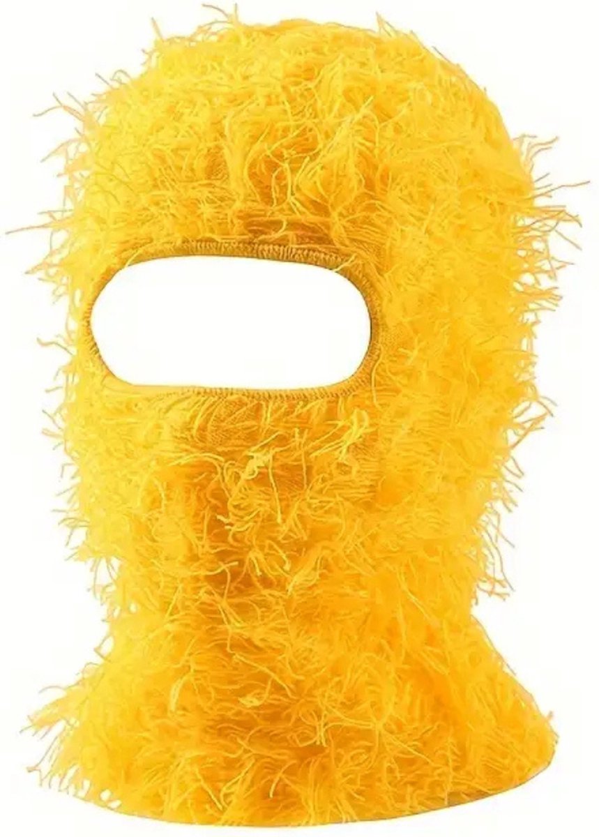 Bovista Winter Masker Balaclava Ski Mask Ski Masker Bivakmuts Full Face Mask Geel