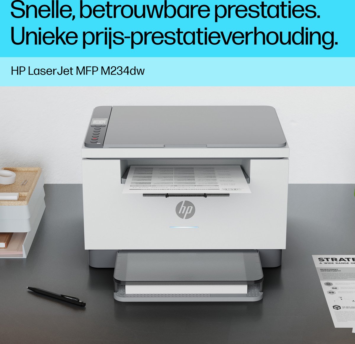 HP LaserJet MFP M234dw - Laserprinter - Zwart-Wit Printer — afbeelding 7