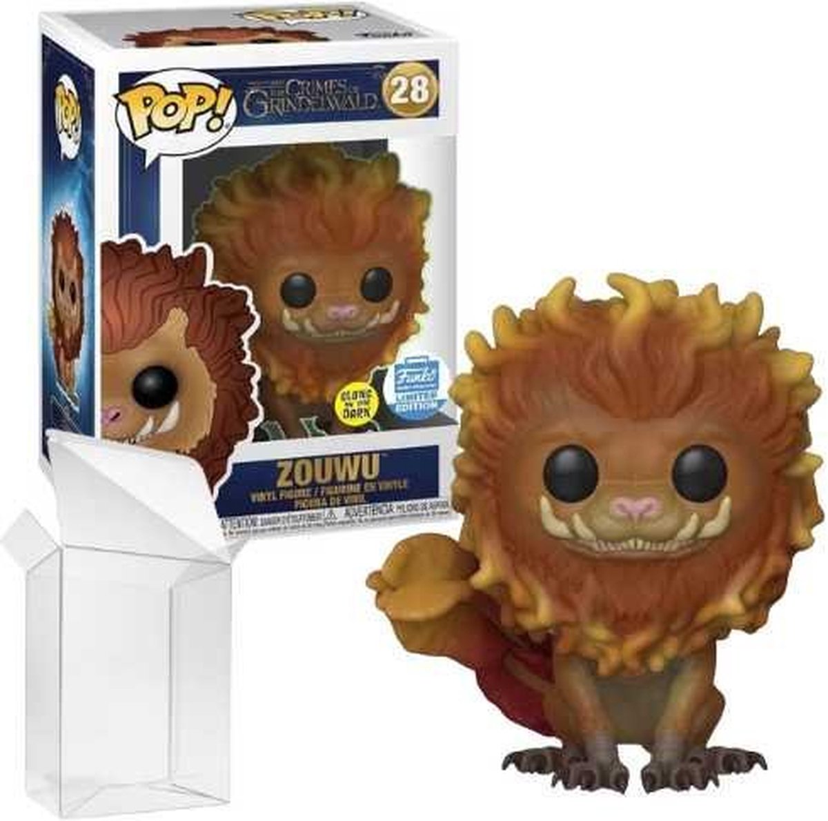 Funko Pop! Fantastic Beasts 2: The Crimes Of Grindelwald - Zouwu #28 Glow in the Dark Funko Exclusive