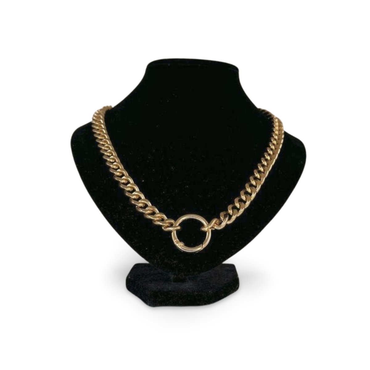 Lovelockers® | Goudkleurige Schakel Ketting | Stainless steel | Statement Piece