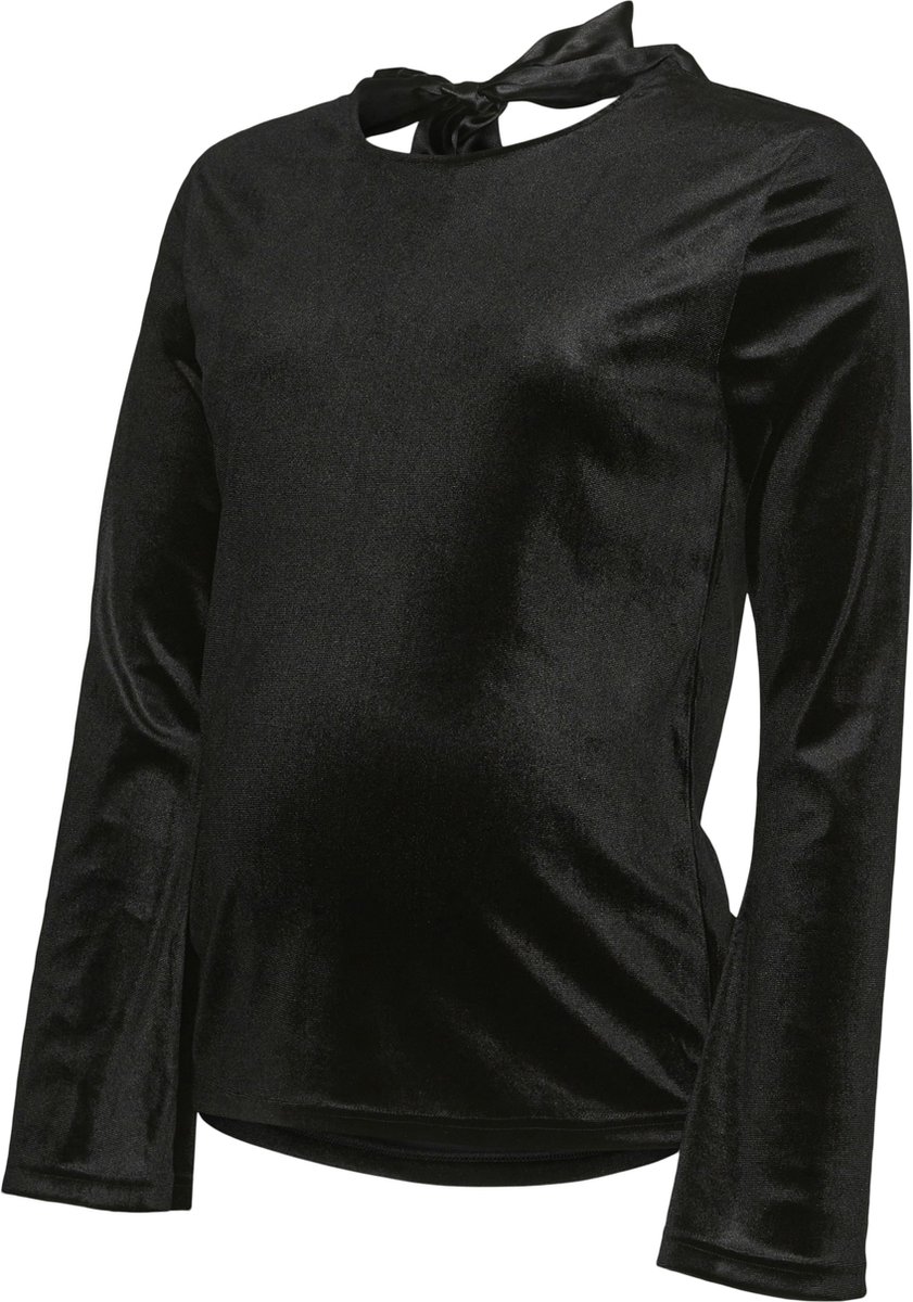 MAMALICIOUS - MLSANDRA LS BOW TOP - Dames - Blouses