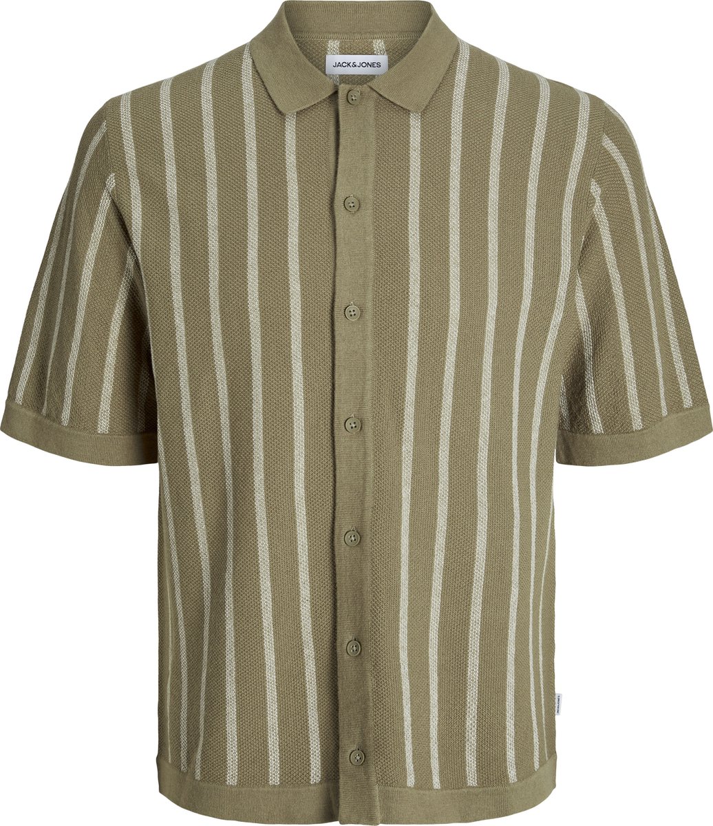 Jack & Jones Gebreide overhemd Gestreept Gebreide overhemd