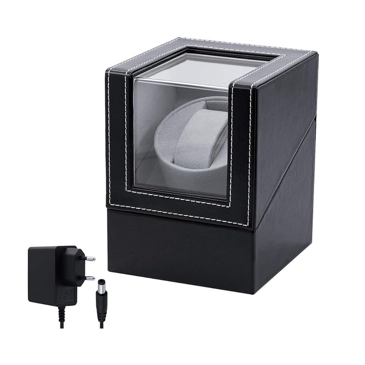 Horloge opwinder - Opwinddoos - Automatische horloge opwinddoos - Horloge doos - van PU leer voor automatische horloges - Opbergen en opladen van automatische horloges