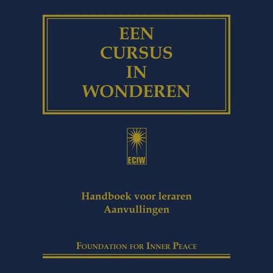Een cursus in wonderen - cover