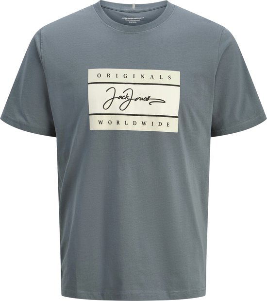 JACK&JONES - JORFREDERIKSBERG BOXSCRIPT TEE SS SN JNR - Jongens - T-shirts
