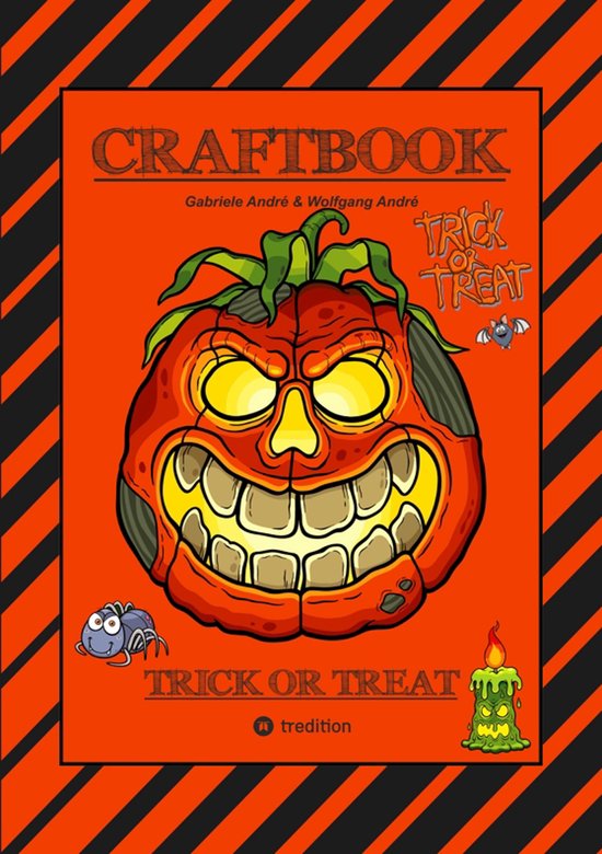 CRAFTBOOK - 100 SEITEN GESPENSTISCHES HALLOWEEN - GEISTERSPI ... - cover