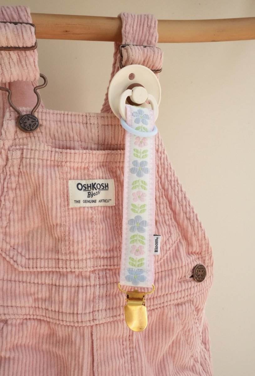 Goedkoopste Bloom Babies - Speenkoord Sydney - Handgemaakt Speenclip - Kraamcadeau - Gratis inpakservice - Babycadeau - Koord voor je speen