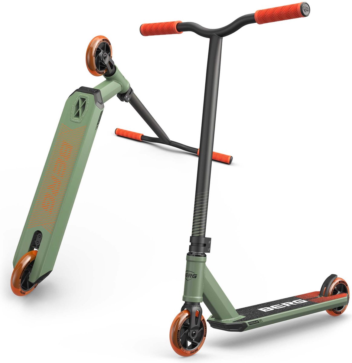 Bol.com BERG Proxus X1 Stuntstep Groen/Oranje aanbieding