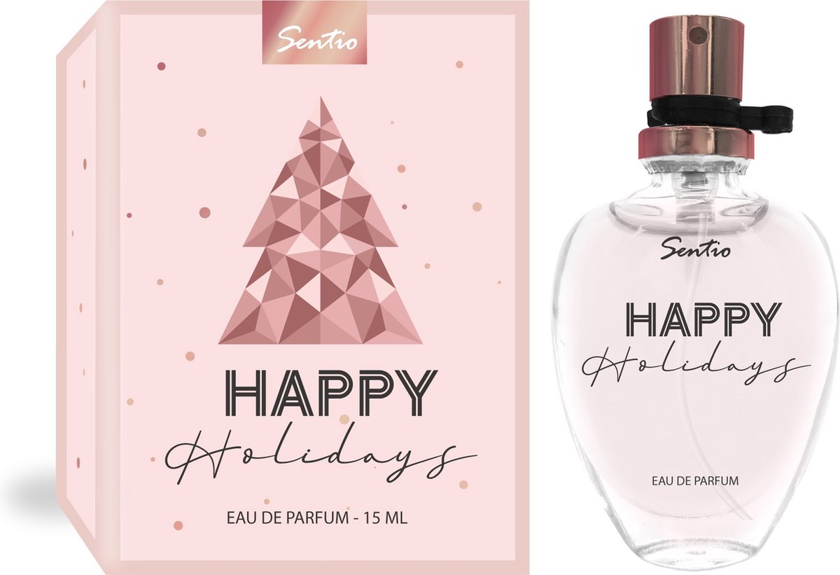 Goedkoopste SENTIO Happy Holidays Eau de Parfum 15 ml - Miniparfum - Kerst parfum - Kerst Cadeau - Fris - Feestdagen