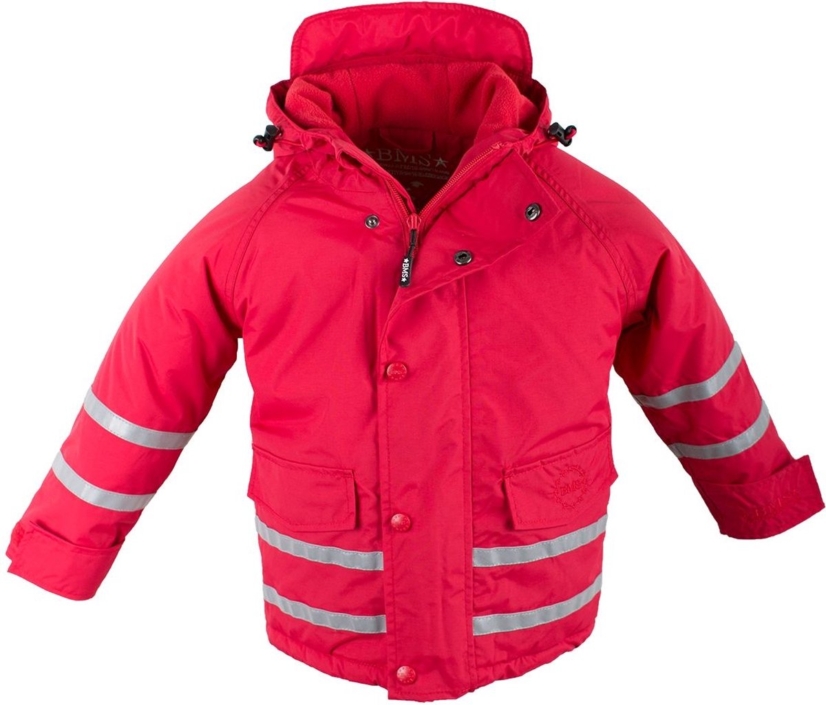 BMS kinderjas Skipperjack voor kinderen Taslan/Sorona rood-146