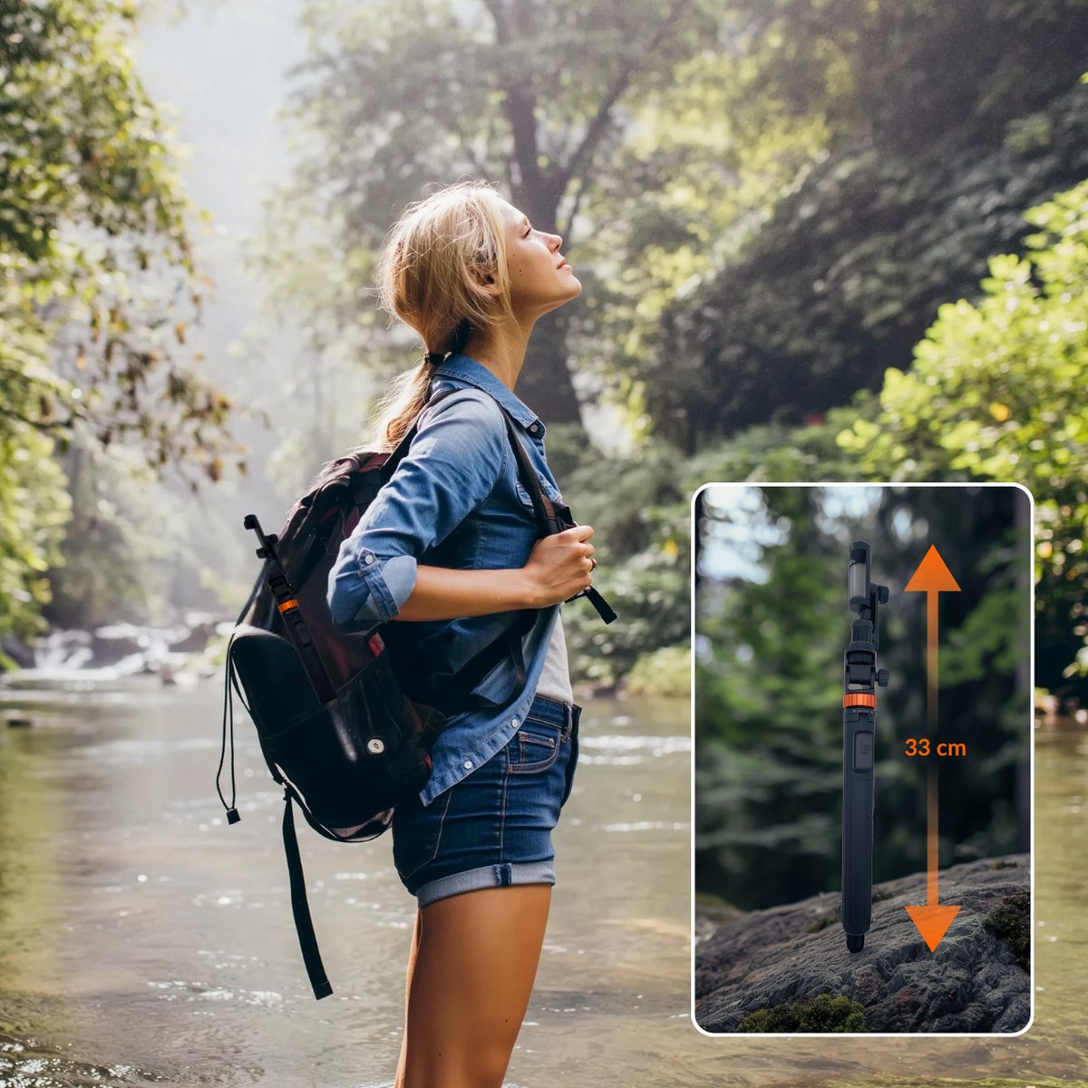 GoPro Telefoon Statief - 180cm Tripod thumbnail 6