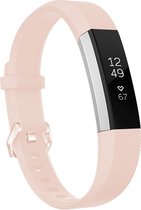 YONO Siliconen bandje - Fitbit Alta (HR) - Lichtroze - Large