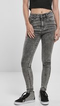 Urban Classics Women's Trousers Ladies Wide Leg Slit Denim, Tinted Light Blue Washed, 27 Urban Classics Women's Trousers Ladies Wide Leg Slit Denim, Tinted Light Blue Washed, 27