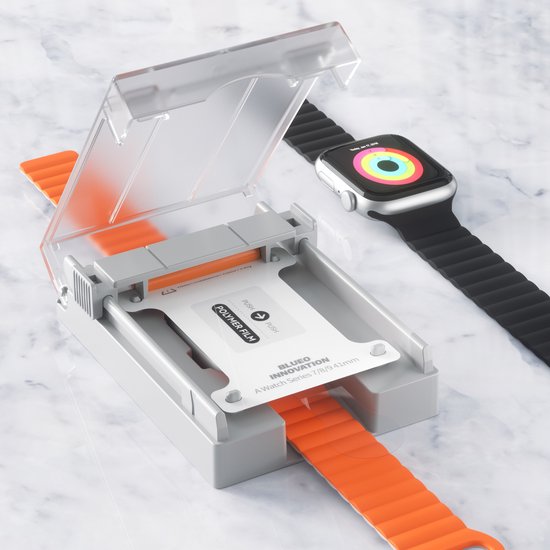 BLUEO 46mm Screenprotector - Geschikt voor Apple Watch 11 en 10 met Applicator
