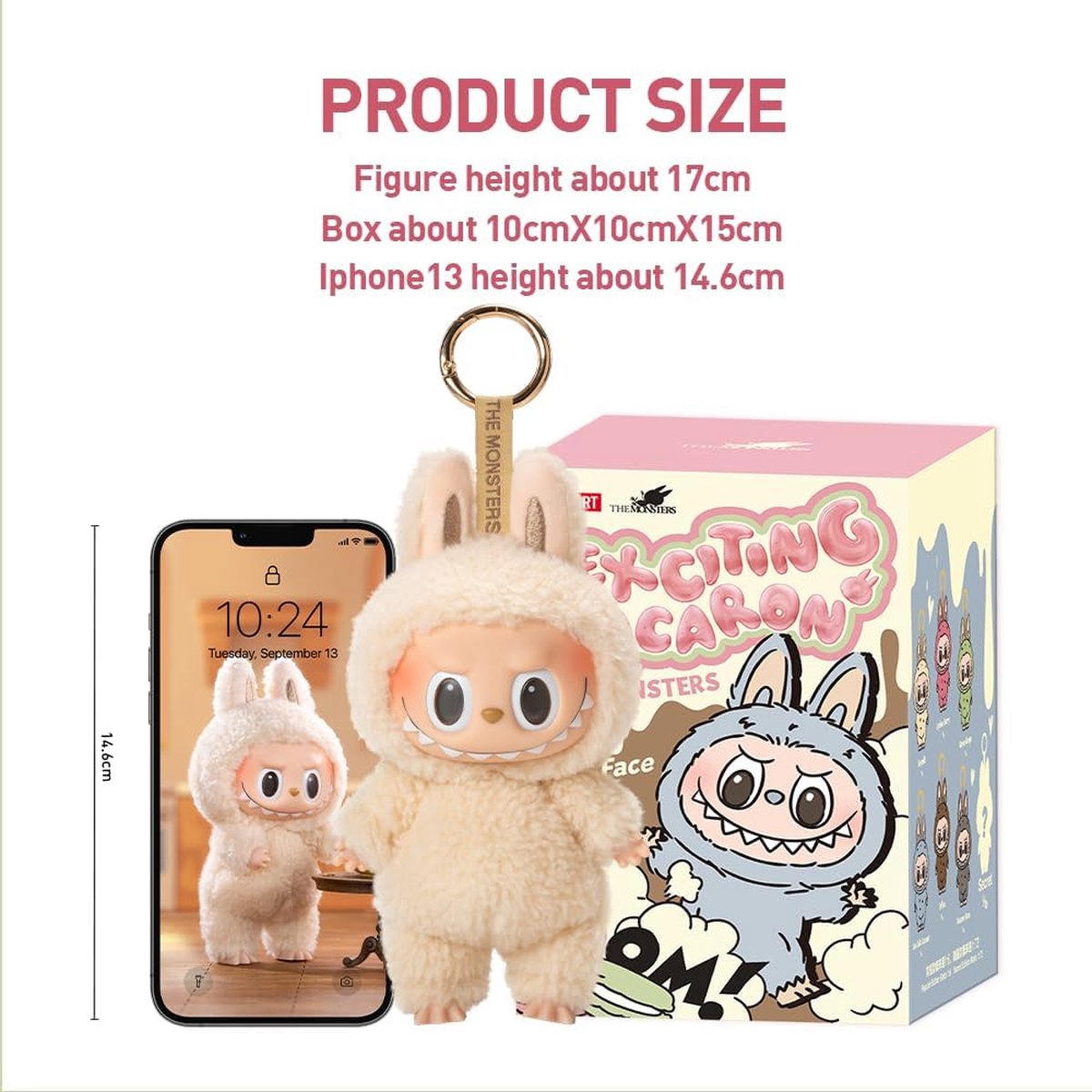 Labubu THE MONSTERS Exciting Macaron