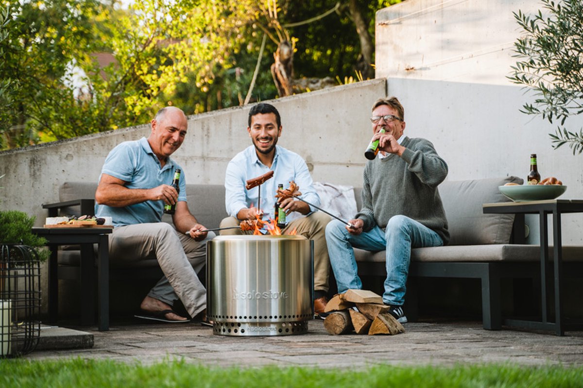 Solo Stove Bonfire 2.0 with stand - Stainless steel