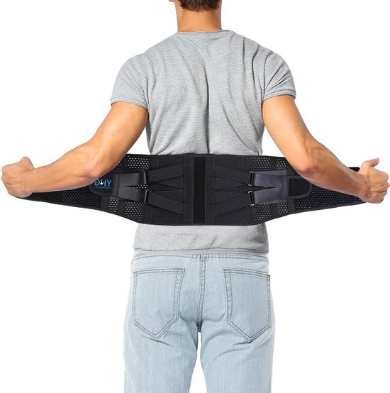 Bandage dorsal ceinture de soin à double compression ceinture