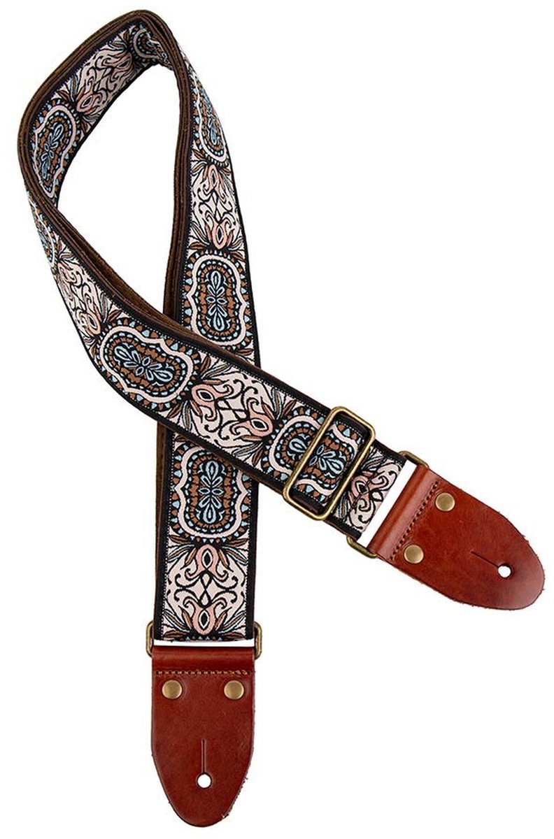 Gaucho GST-1281-1 Classic Jacquard Serie gitaarriem meer kleurig