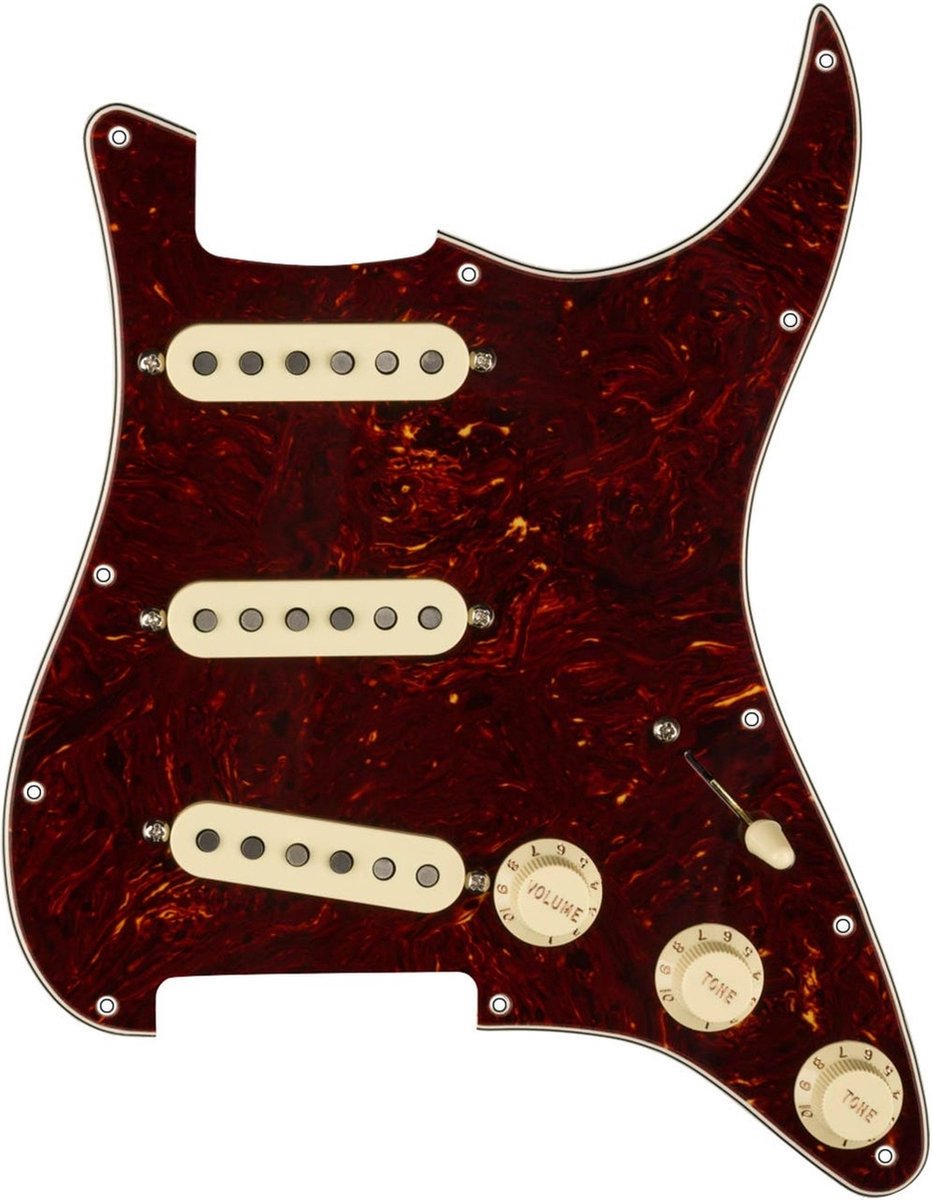 Fender 992340500 Custom Shop Fat 50's SSS, 11 screw holes, tortoise shell