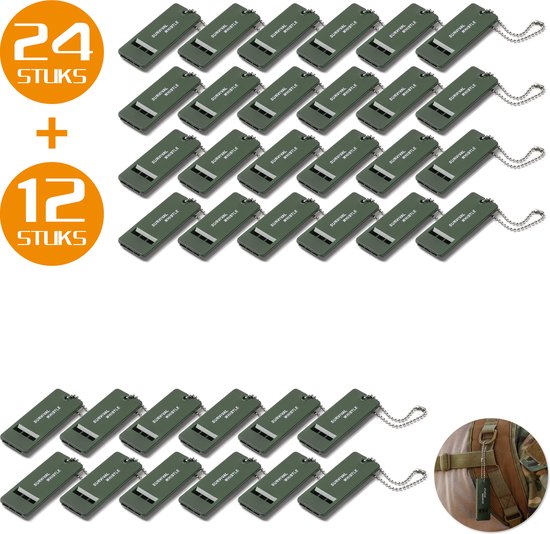 HOLDALL Lot De 2 Sifflets De Sécurité D'urgence Avec Cordon Sifflets Bruyants Sans Pois Pour Bateau