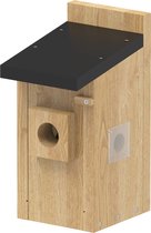 Nichoir Eramic avec Caméra Wifi Sans Fil - Panneaux Solaires pour Photo et Vidéo - Mangeoire pour Oiseaux - 1080HD et 100 degrés - Vogel - Nichoir Caméra