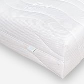 Bol.com Matras - 80x200 cm - 20CM - PREMIUM BAMBOO Tijk - Afritsbaar / Wasbaar - Nasa Koudschuim - Orthopedisch - Anti-allergie ... aanbieding