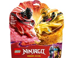 foto van LEGO NINJAGO Spinjitzu drakenstrijdpakket actie - 71826