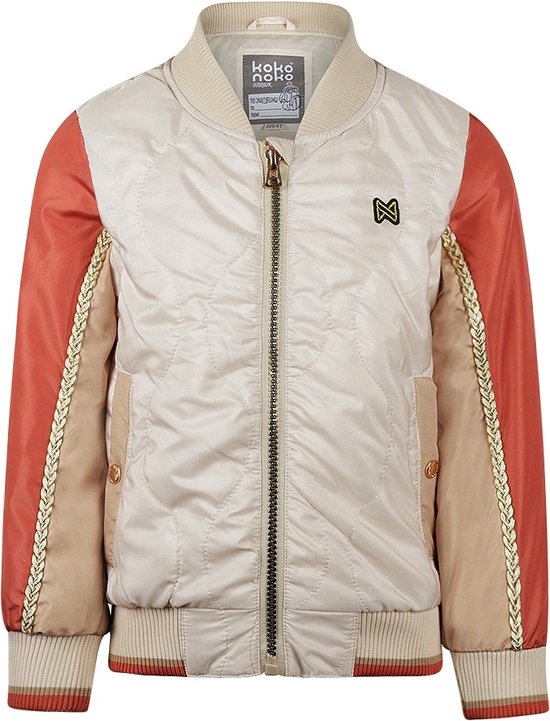 Koko Noko Meisjes Jas - Off white