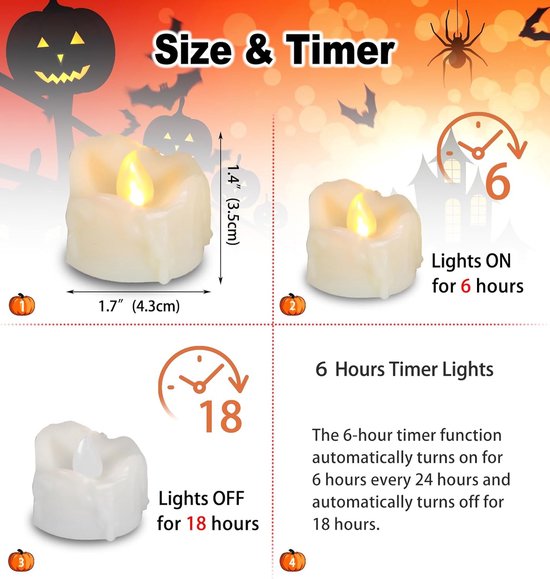 Set van 40x stuks anti muggen citronella theelichtjes/theelichtjes