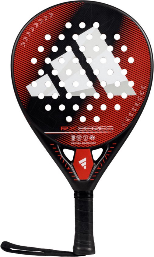 Adidas Padel Rx Series Red 3.4 2025 Padelracket Rood