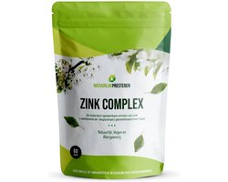 Zink Complex - 60 Capsules - met Zinkbisglycinaat, Zinkmethionine en Koper - zink tabletten