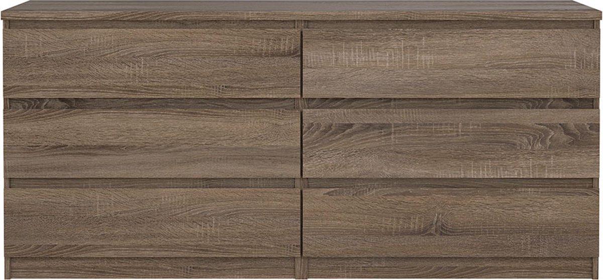 Naia kommode 6 lades truffel decor.