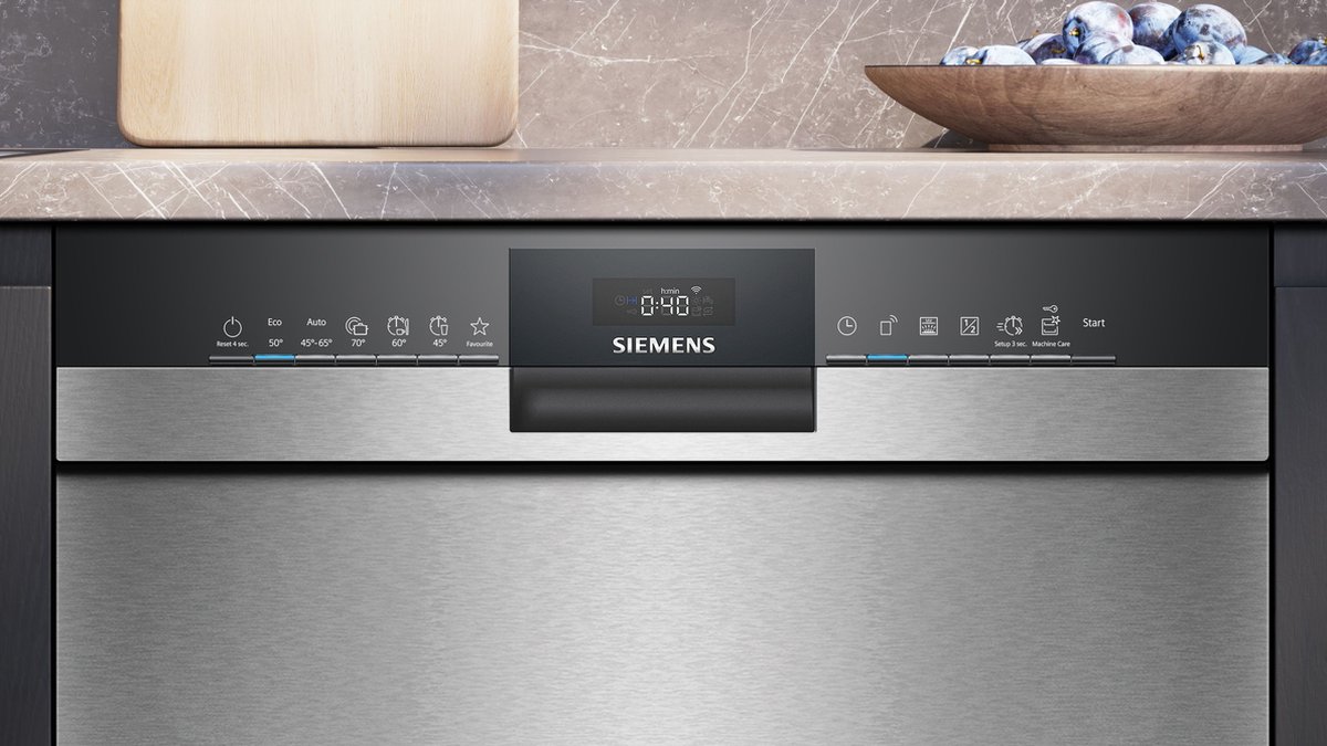 Siemens SN43ES22CE - Slimme inbouw vaatwasser A-label, varioSpeed Plus thumbnail 4