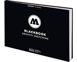foto van Molotow Blackbook - Schetsblok - Mixed Media - A4 Landschap